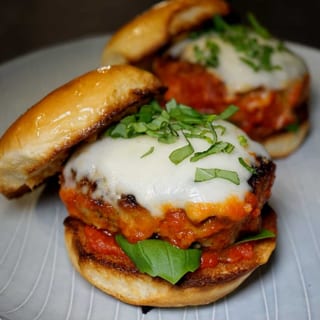 Pizza Burger Parmesan Sub
